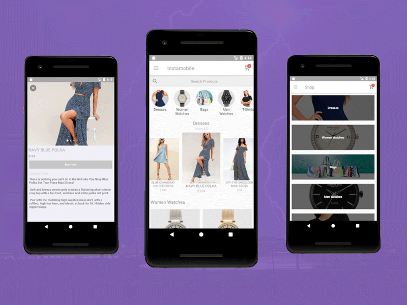 online shopping android app source code github